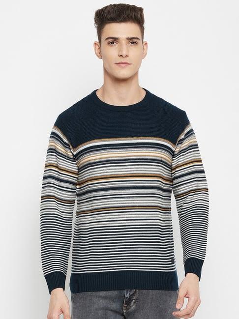 duke multicolor stripes sweater