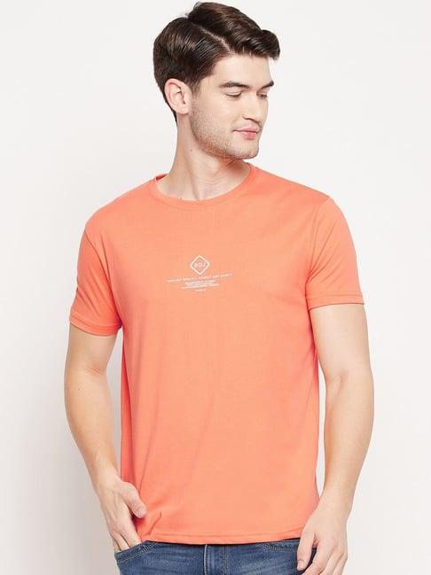 duke orange slim fit t-shirt