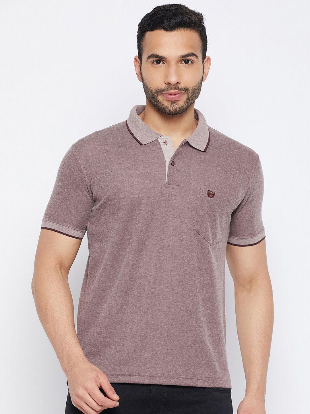 duke polo collar cotton t-shirt