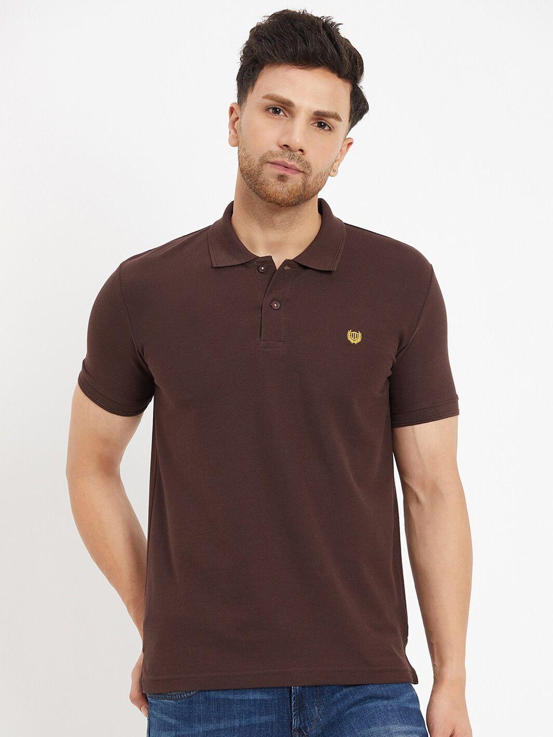 duke polo collar slim fit cotton t-shirt