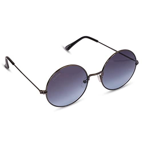 duke polycarbonate uv 400 men women round sunglasses ideal for fashion, driving, sports and all outdoor activities-duke-a20067-c2- pack of 1