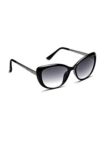 duke polycarbonate uv 400 women cat eye sunglasses with anti-glare polycarbonate lenses - duke-007-c1