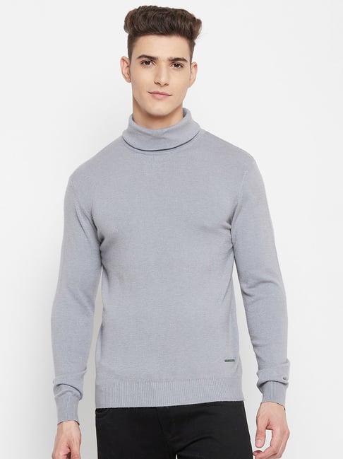 duke sky blue round neck sweater