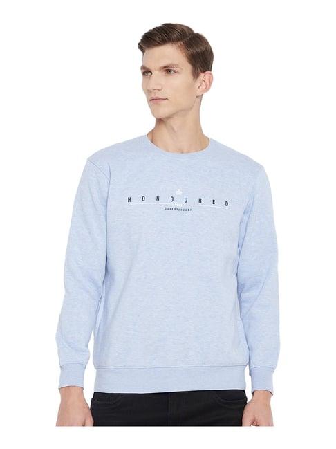 duke sky blue round neck sweatshirt