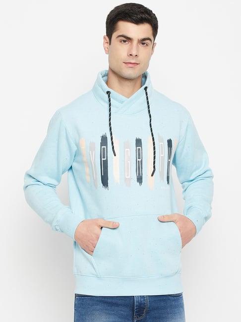 duke sky nep regular fit printed sweatshirt