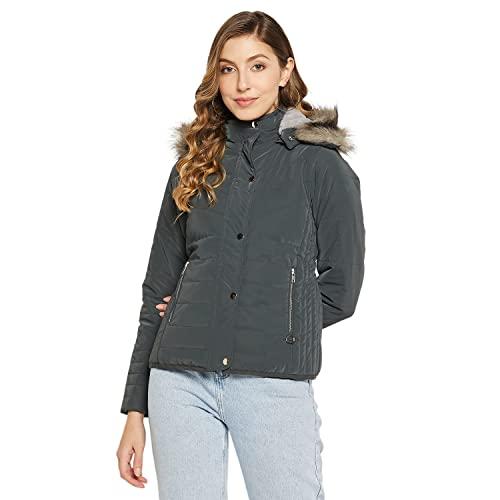 duke stardust women hooded jacket (sdz1904_d.grey_m)