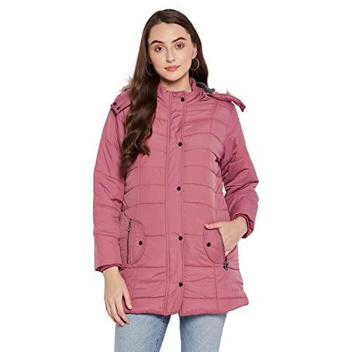 duke stardust women hooded jacket (sdz1943_fuchsia_l)