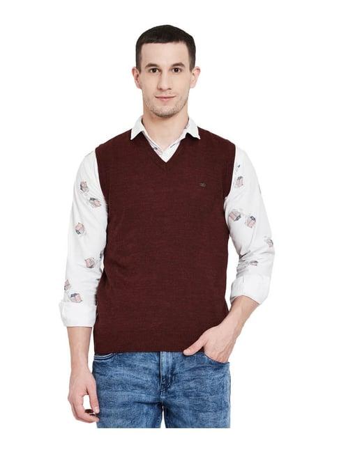 duke wine regular fit sweater