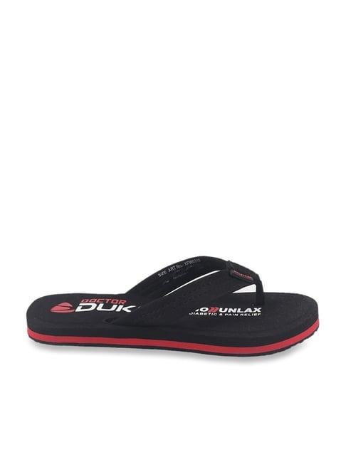 duke women's black flip flops