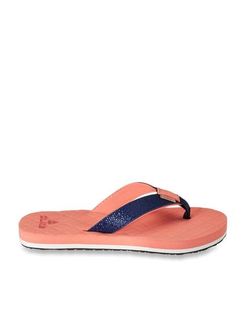 duke women's navy flip flops