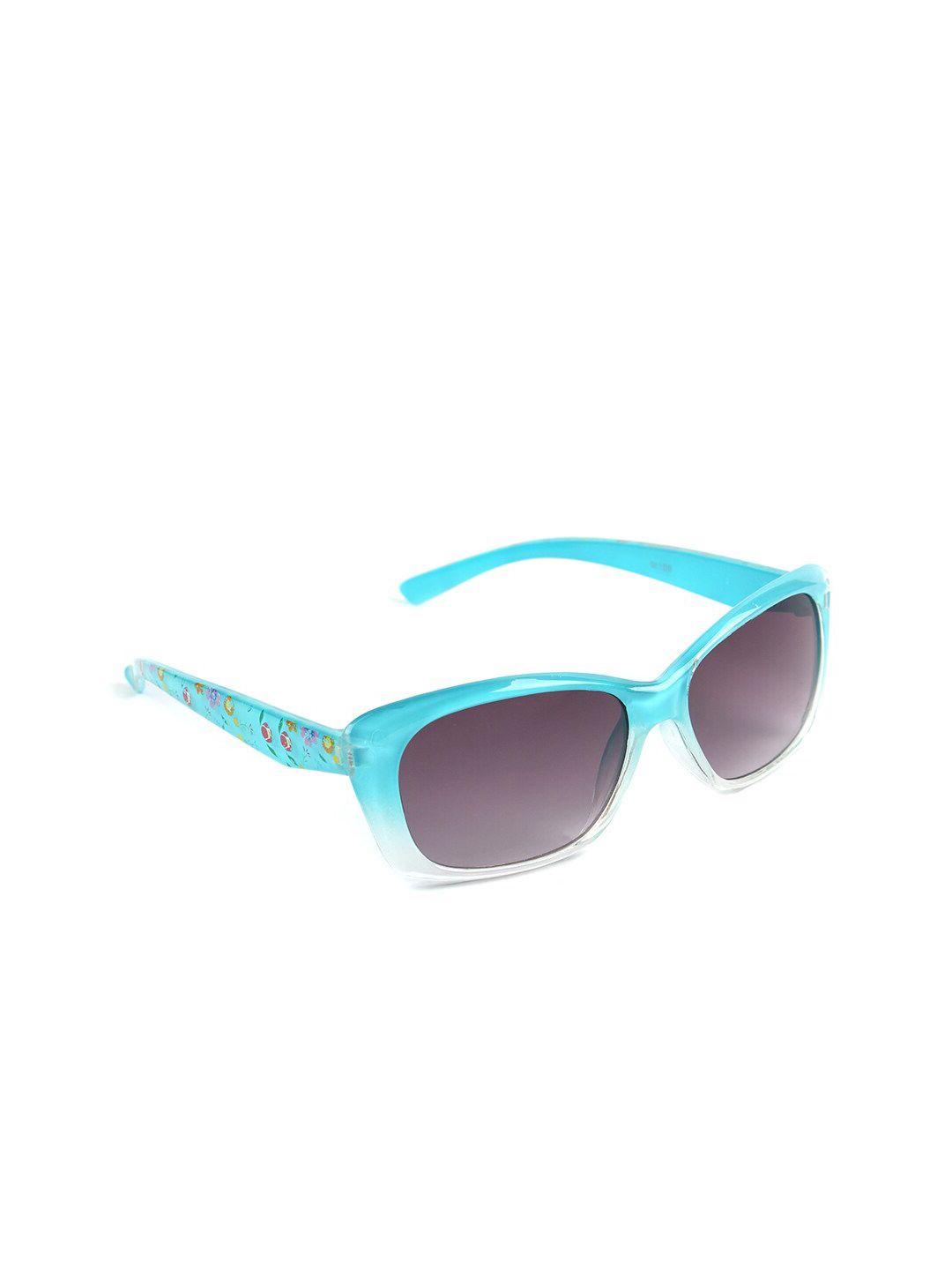 dukiekooky girls black lens & blue cateye sunglasses with uv protected lens 900812