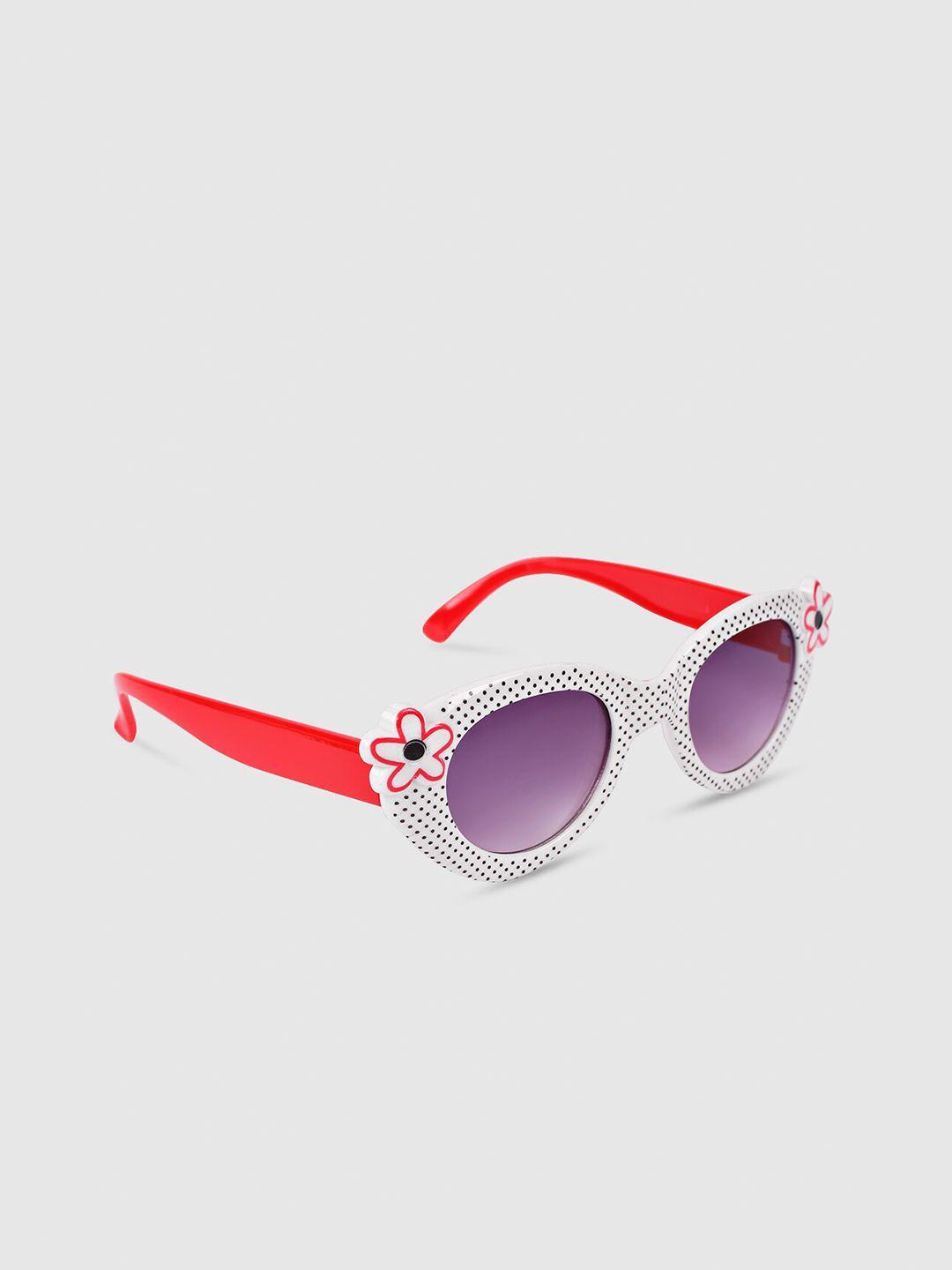 dukiekooky girls wayfarer sunglasses with uv protected lens- dksg349d-grey