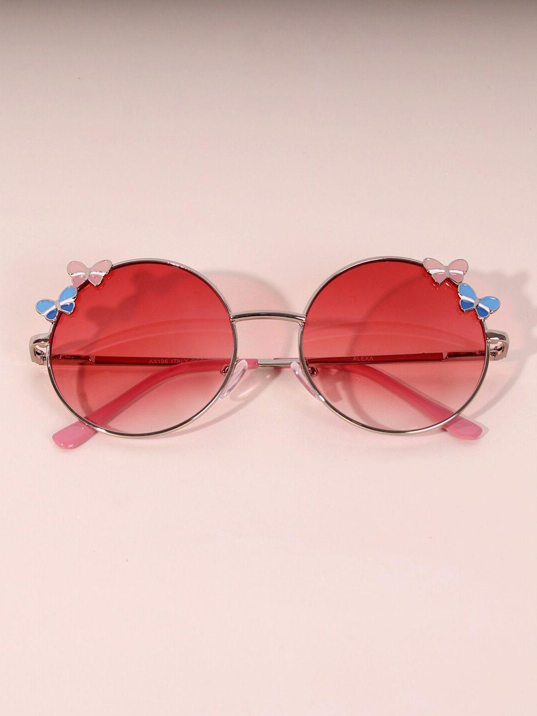 dukiekooky kids lens & round sunglasses with uv protected lens