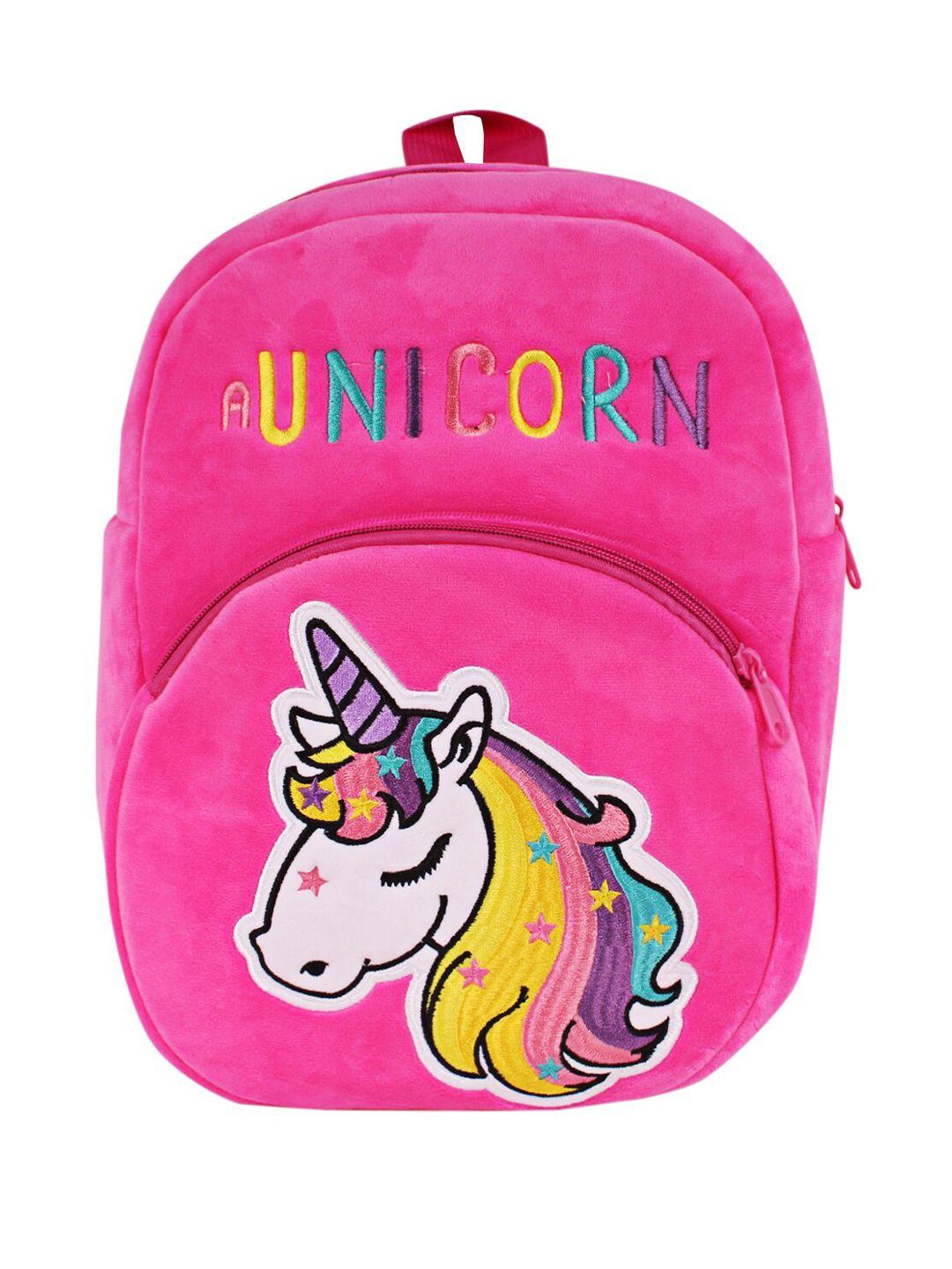 dukiekooky kids unicorn graphic printed backpack