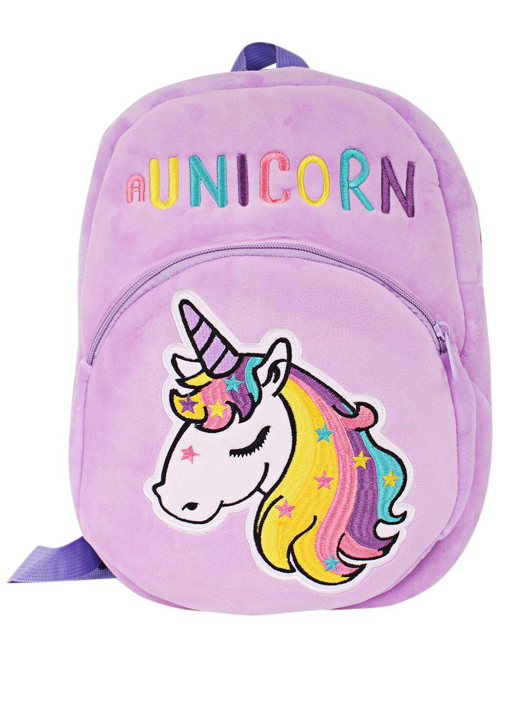 dukiekooky kids unicorn graphic printed backpack