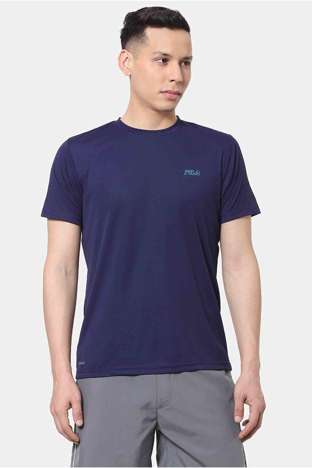 dull poly interlock crew neck mens t-shirt