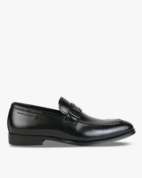 dulos leather dress loafers