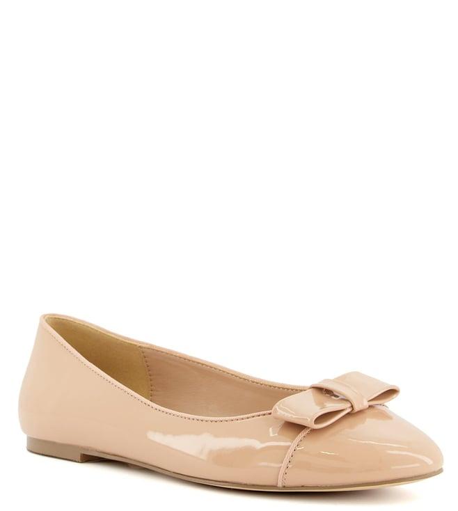 dune london women's haisley nude ballerinas