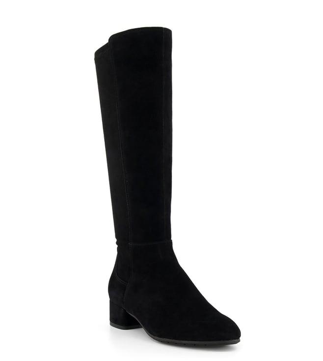 dune london women's tayla black boots