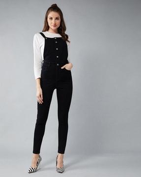 dungaree with insert pockets