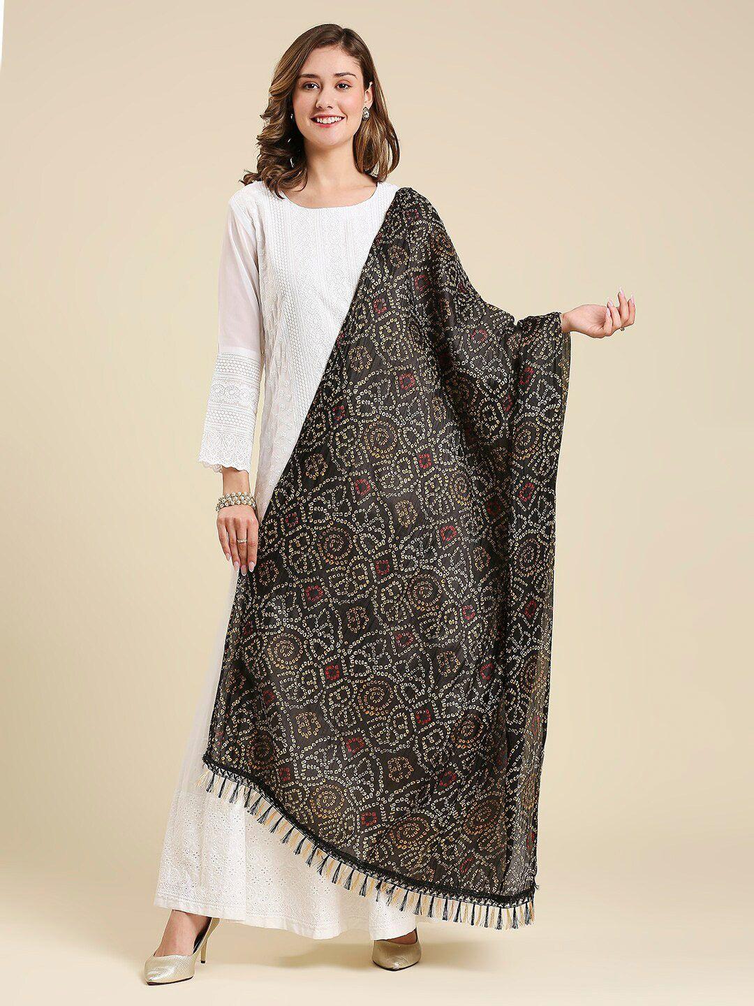 dupatta bazaar printed bandhani dupatta