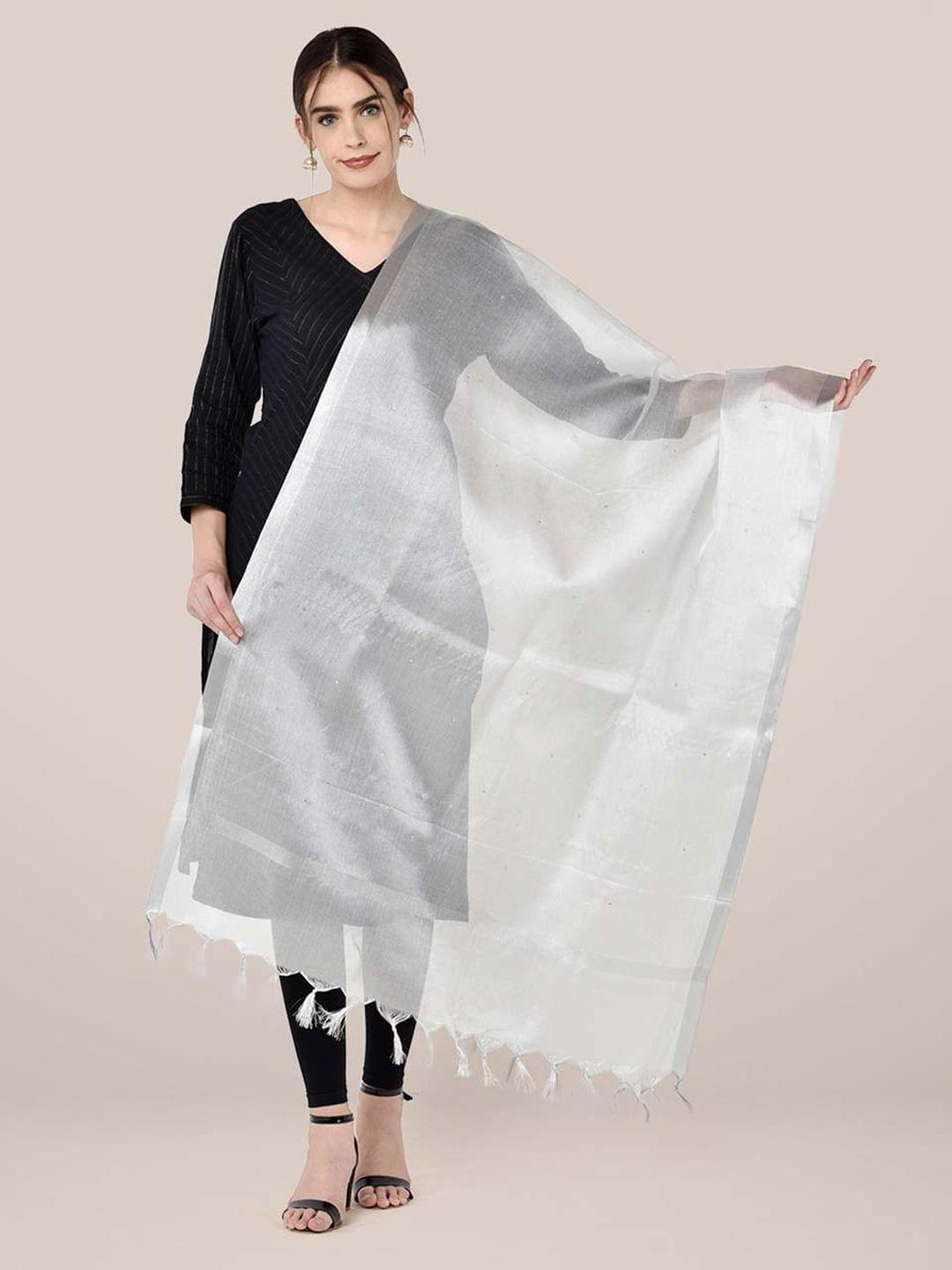 dupatta bazaar tissue silk dupatta with sequinned
