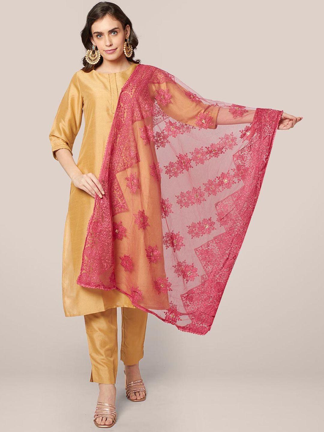 dupatta bazaar embroidered dupatta with chikankari