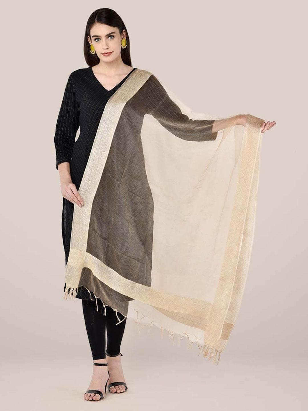 dupatta bazaar solid organza dupatta