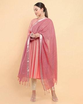 dupatta with tassels