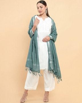 dupatta with tassels