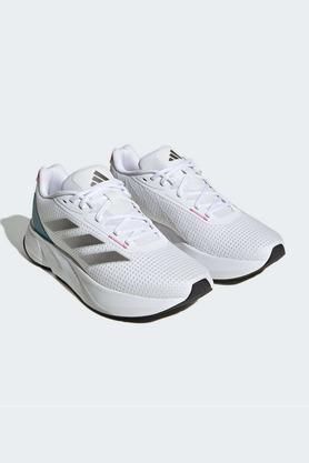 duramo sl w mesh lace up women's sports shoes - white