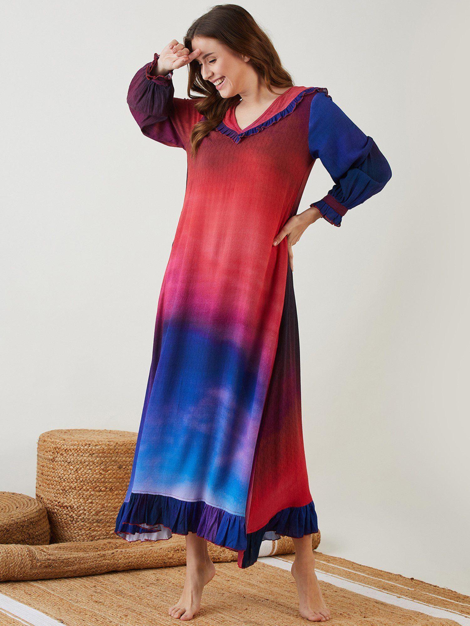 dusk hues premium nightdress