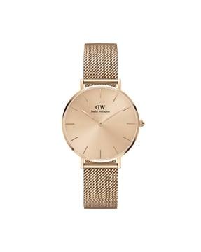 dw00100471 analogue watch with mesh strap