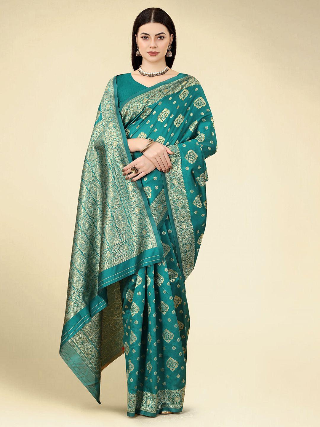 dwiza enterprise ethnic motifs woven design zari banarasi saree