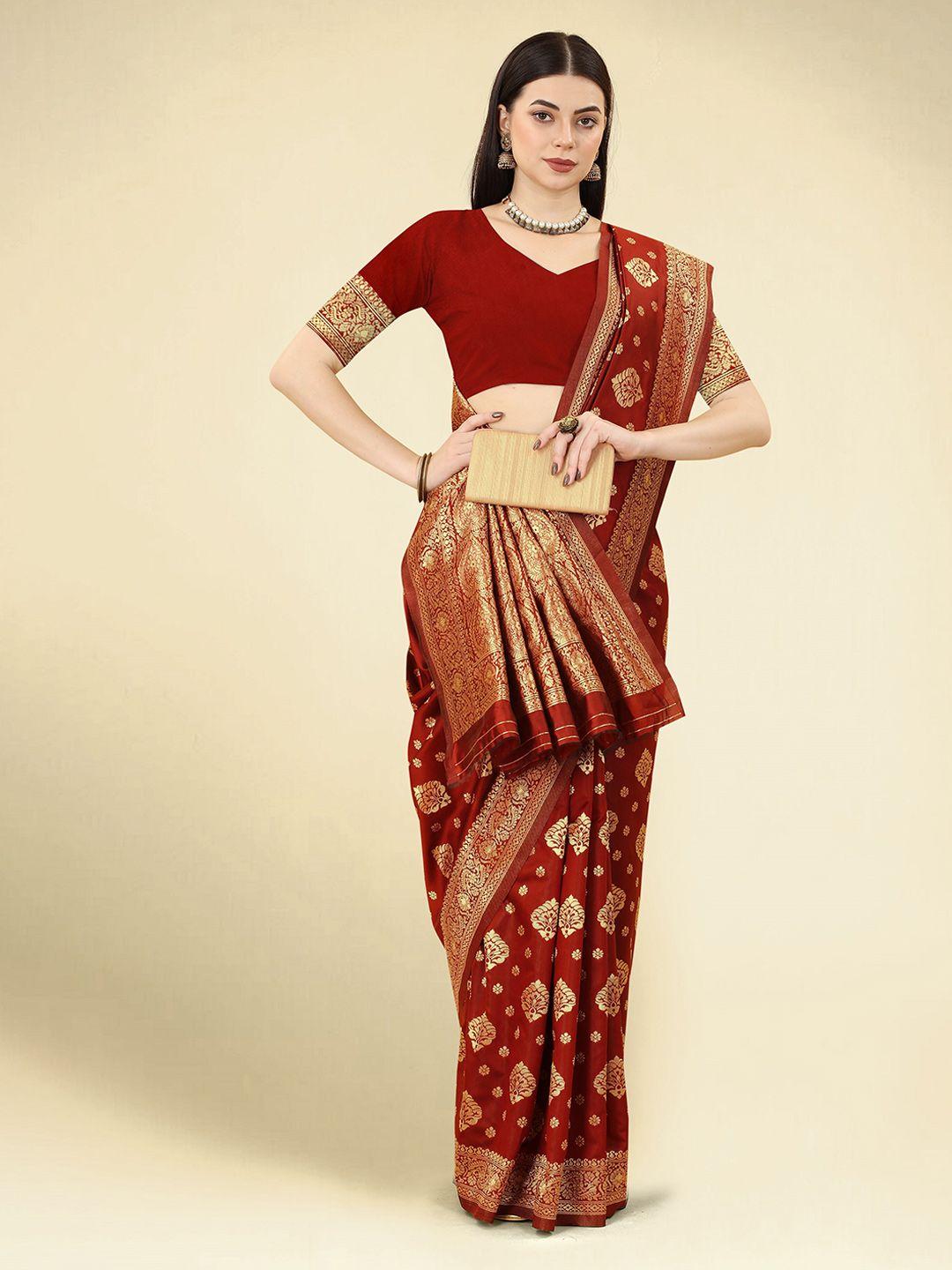 dwiza enterprise ethnic motifs woven design zari banarasi saree