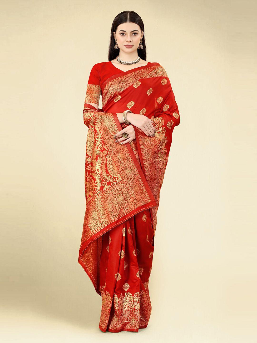 dwiza enterprise ethnic motifs woven design zari detail banarasi saree