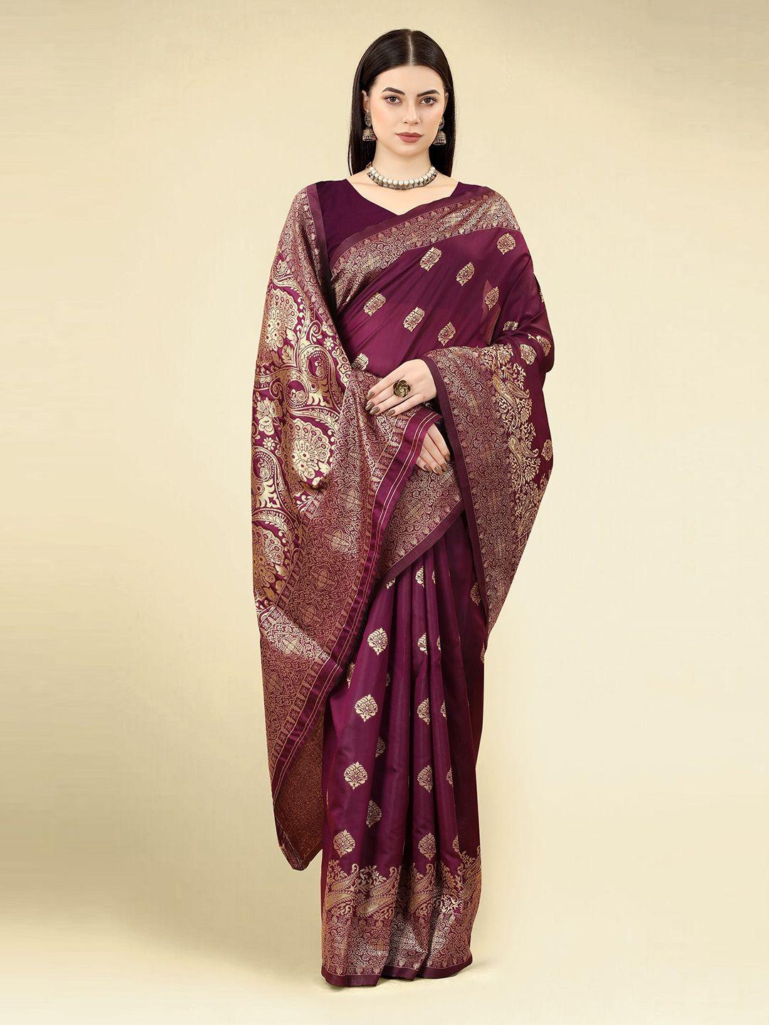 dwiza enterprise ethnic motifs woven design zari detail banarasi saree