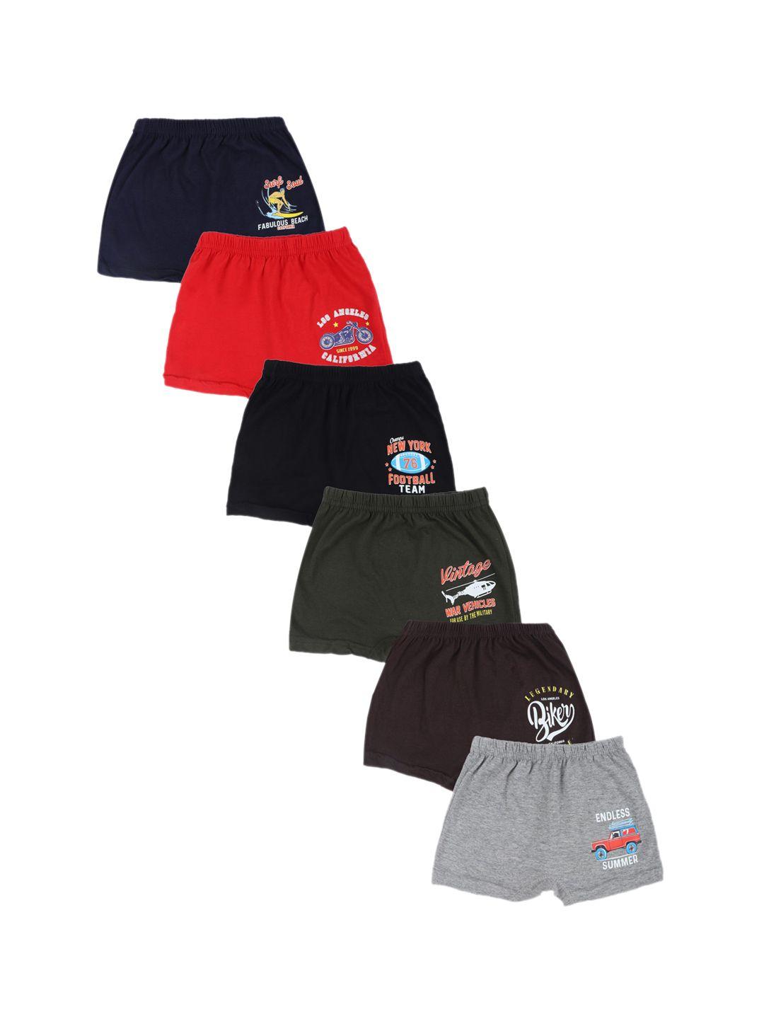 dyca boys assorted pack of 6 trunk