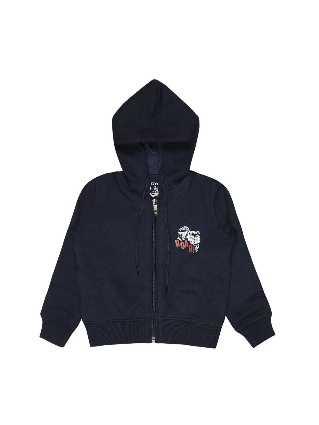 dyca boys hooded fleece bomber jacket