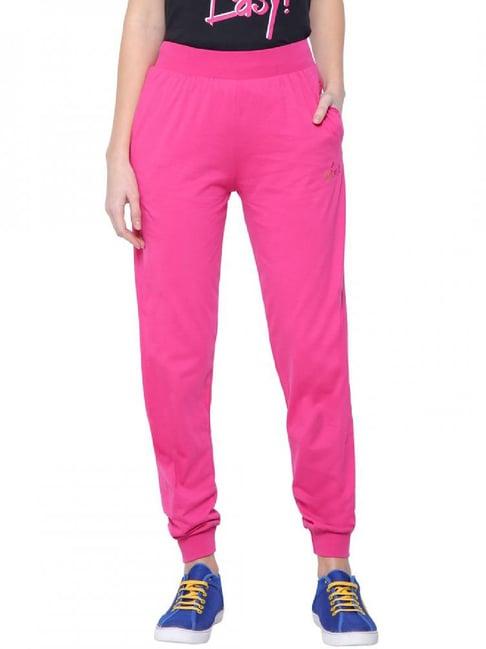 dyca fuchsia mid rise joggers