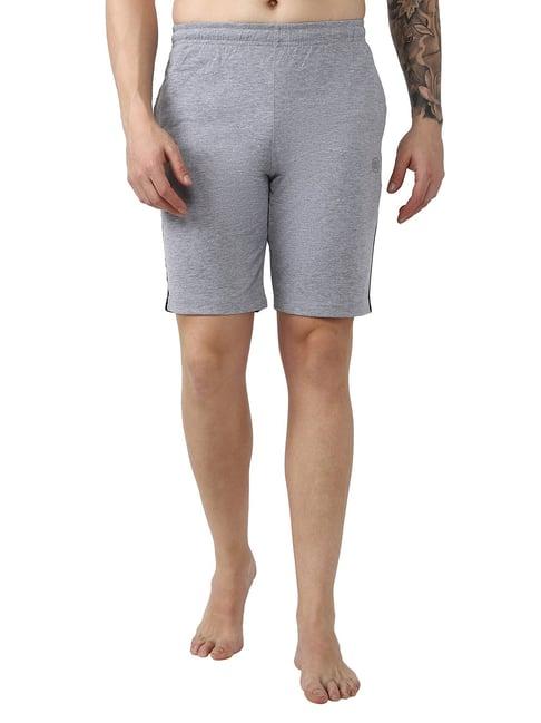 dyca grey regular fit shorts