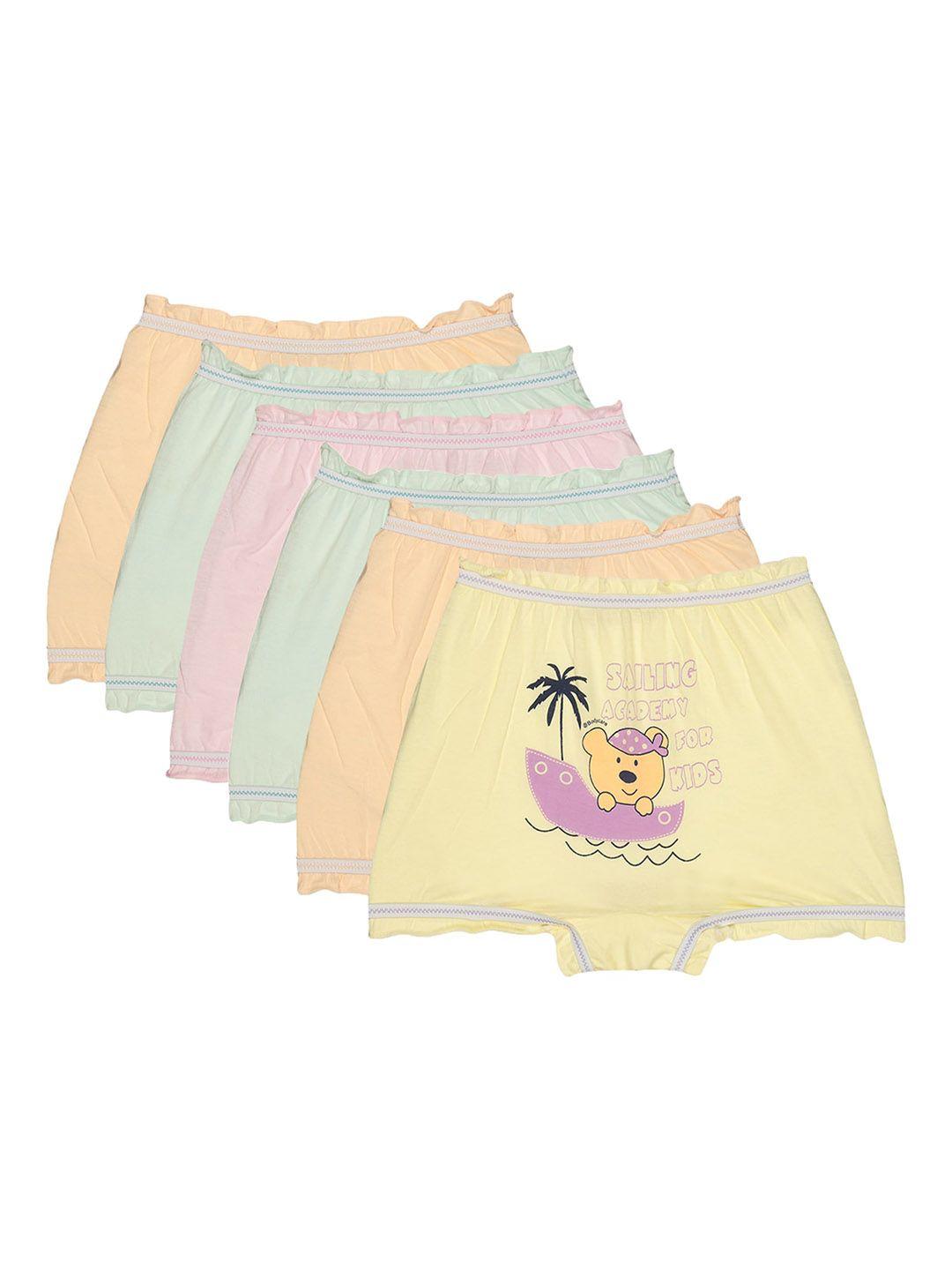 dyca kids pack of 6 assorted cotton boxer style briefs dia705-pk005_p6
