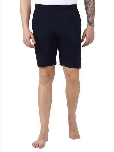 dyca navy regular fit shorts