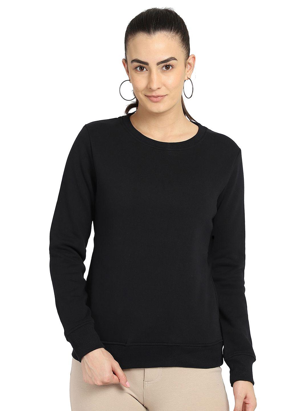 dyca round neck long sleeves cotton pullover sweatshirt