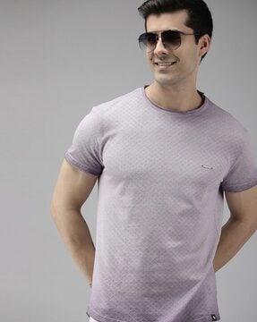 dyed/washed slim fit t-shirt