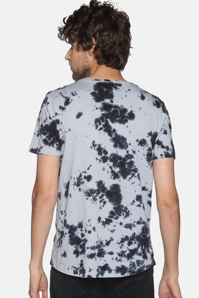 dyed cotton slim fit mens t-shirt