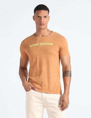 dyed slim fit t-shirt