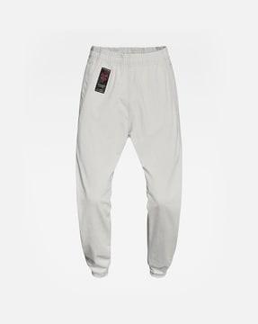 e trainer cuffed 3d tapered fit pants