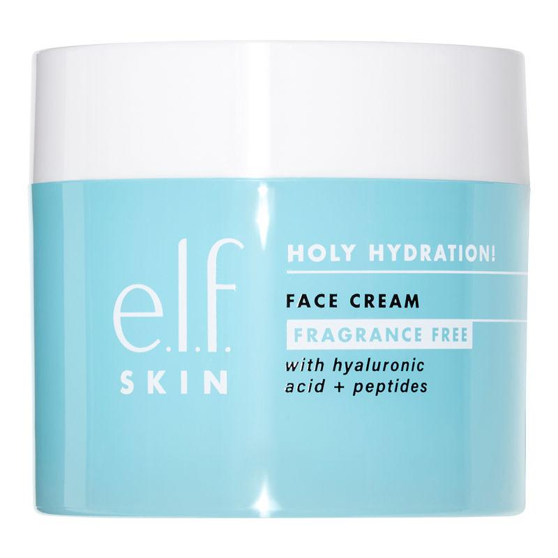 e.l.f. cosmetics holy hydration face cream - fragrance free