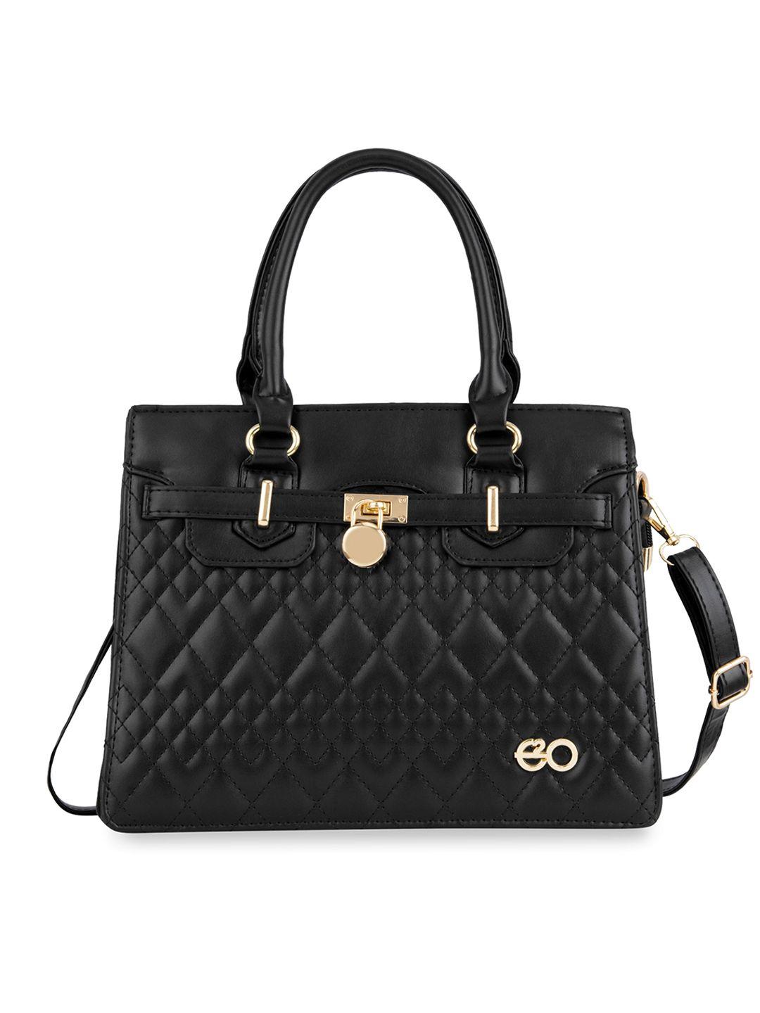 e2o geometric textured structured handheld bag